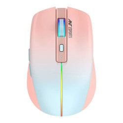 Ant Esports GM400W RGB WirelessÂ Gaming Mouse (Rose Fog - Mabel)