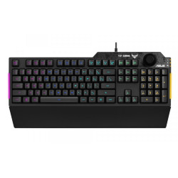 Asus TUF GAMING K1 RGB Keyboard with Dedicated Volume Knob (TUF-GAMING-K1)