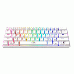 Gamdias Hermes E3 RGB Wired USB Gaming Keyboard Blue Switches (White)