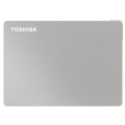 Toshiba Canvio Flex 1TB USB 3.2 Gen 1 External Portable Hard Drive Silver (HDTX110ASCAA)