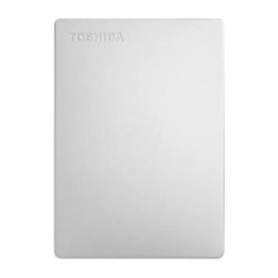 Toshiba Canvio Slim 2TB Portable External Hard Drive USB 3.0 Silver (HDTD320AS3EA)