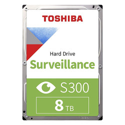 Toshiba S300 Pro 8TB Surveillance Hard Drive (HDWTA80UZSVA)