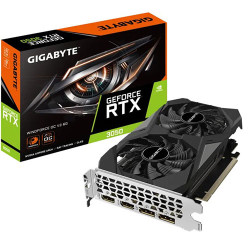 Gigabyte GeForce RTX 3050 WINDFORCE OC V2 6G GDDR6 (GV-N3050WF2OCV2-6GD)