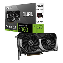 Asus Dual GeForce RTX 5060 Ti 8GB GDDR7 OC Edition (DUAL-RTX5060TI-O8G)