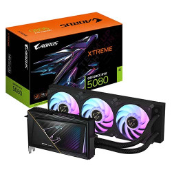 Gigabyte AORUS GeForce RTX 5080 XTREME WATERFORCE 16GB GDDR7 (GV-N5080AORUSX W-16GD)