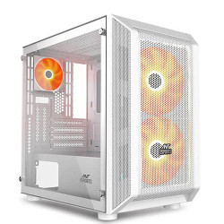Ant Esports 200 Air Mini Gaming Cabinet  White (200-AIR-MINI)