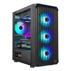 Ant Esports 205 Air ARGB Gaming Cabinet Black