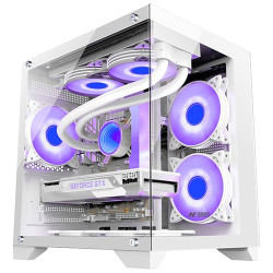 Ant Esports Z2 Mid-Tower Gaming Cabinet White