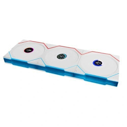 Lian Li UNI Fan TL Wireless 120 LCD Reverse Blade ARGB White Cabinet Fan Triple Pack (G99.12RTLLCD1W3W.IN)