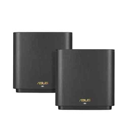 ASUS ZenWiFi AX (XT8) Black AX6600 Whole-Home Tri-band Mesh WiFi 6 System -  2 Pack (XT8-BLACK-2PK)